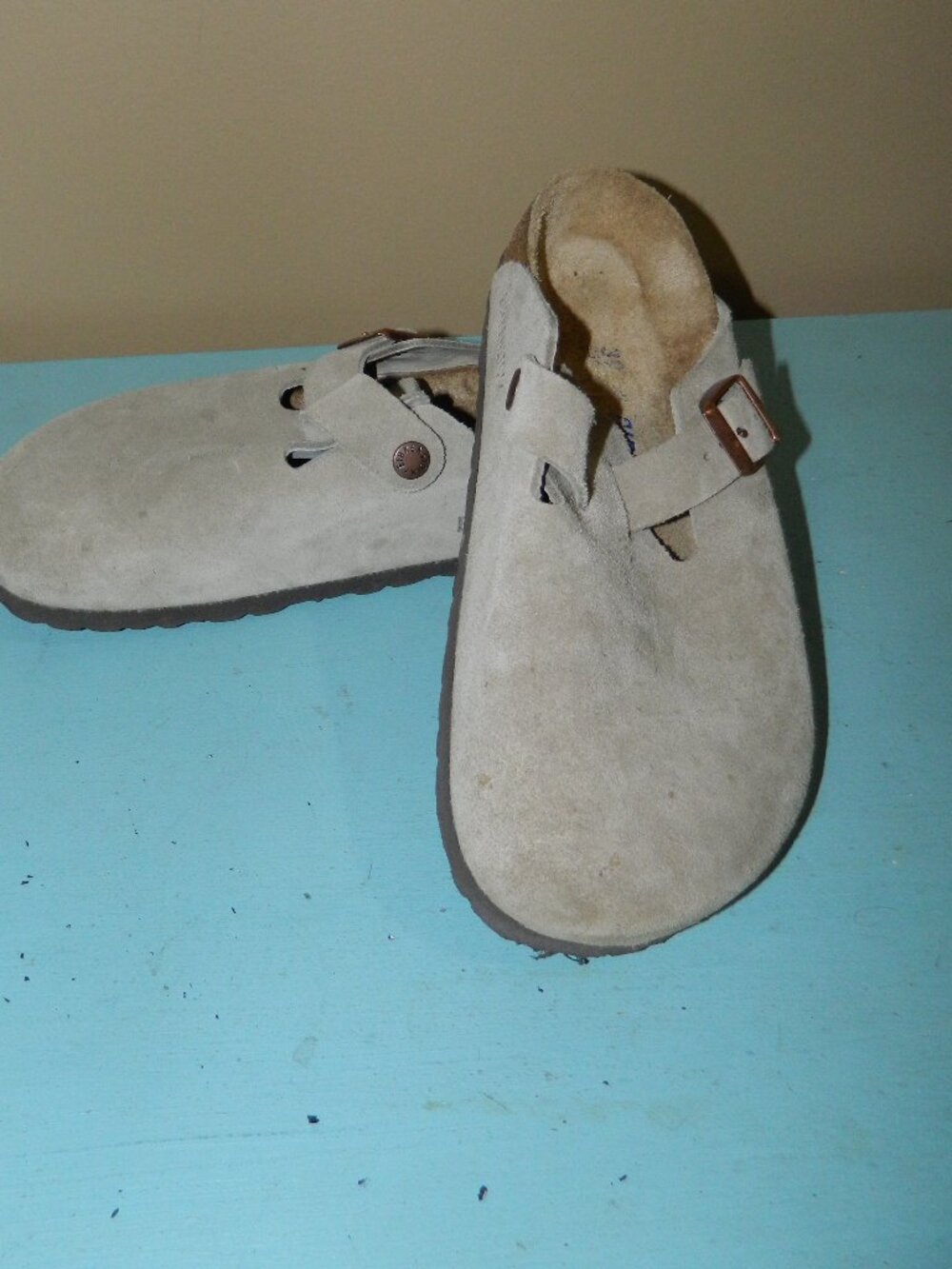 Birkenstock Boston Clog Slip On Shoes Size 39 8-8.5